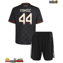 Camisa de Futebol Bayern Munich Josip Stanisic #44 Equipamento Alternativo Infantil 2025-26 Manga Curta (+ Calças curtas)